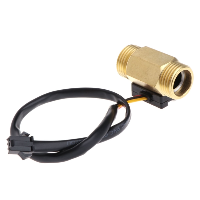 Flödesgivare  g1/2 '' flödesmätare för vattenflödeshallsensor 1-25l/ min. flödesmätare