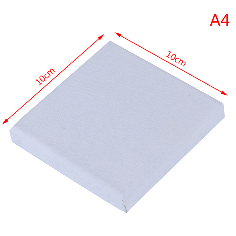 Mini Artists Canvas Art Drawing Board Blank Canvas Painting Frame Acrylic Oil Paint DIY Craft Supply: A4