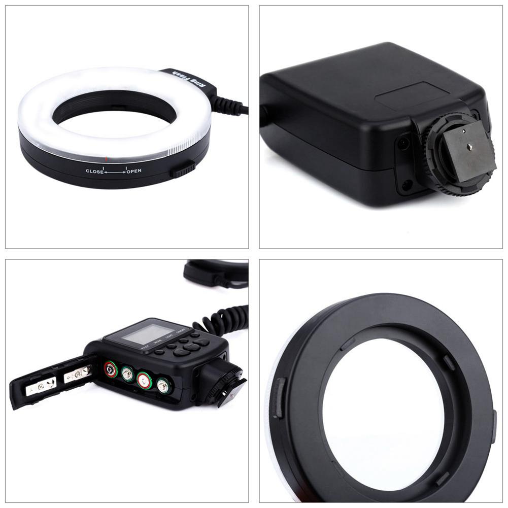 Portable ring light for Nikon Canon Olympus DSLR Circular Flashlight Filling Lamp Digital Single Lens Macro Ring Light