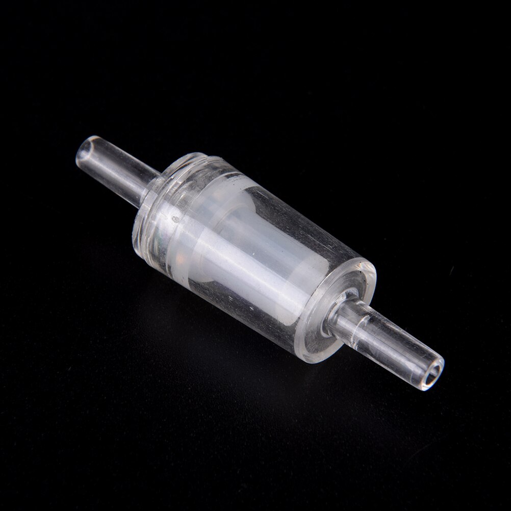 5pcs Home Fish Aquarium Air Pump Check Valve 5 X One Way Non-Return Check Valve Aquarium Transparent white Air Pump