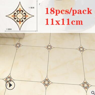 18 pz Autoadesivi Piastrelle Adesivi Durevole Impermeabile PVC Arte Diagonale Pavimento Decalcomanie Della Parete Backsplash Applique fai da te Casa Decorativa: Argento