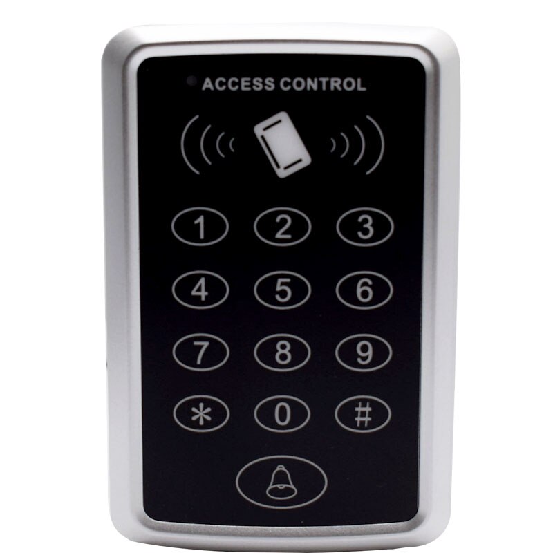 rfid 125khz id tag security card reader access control keypad Free 5 ID keyfob