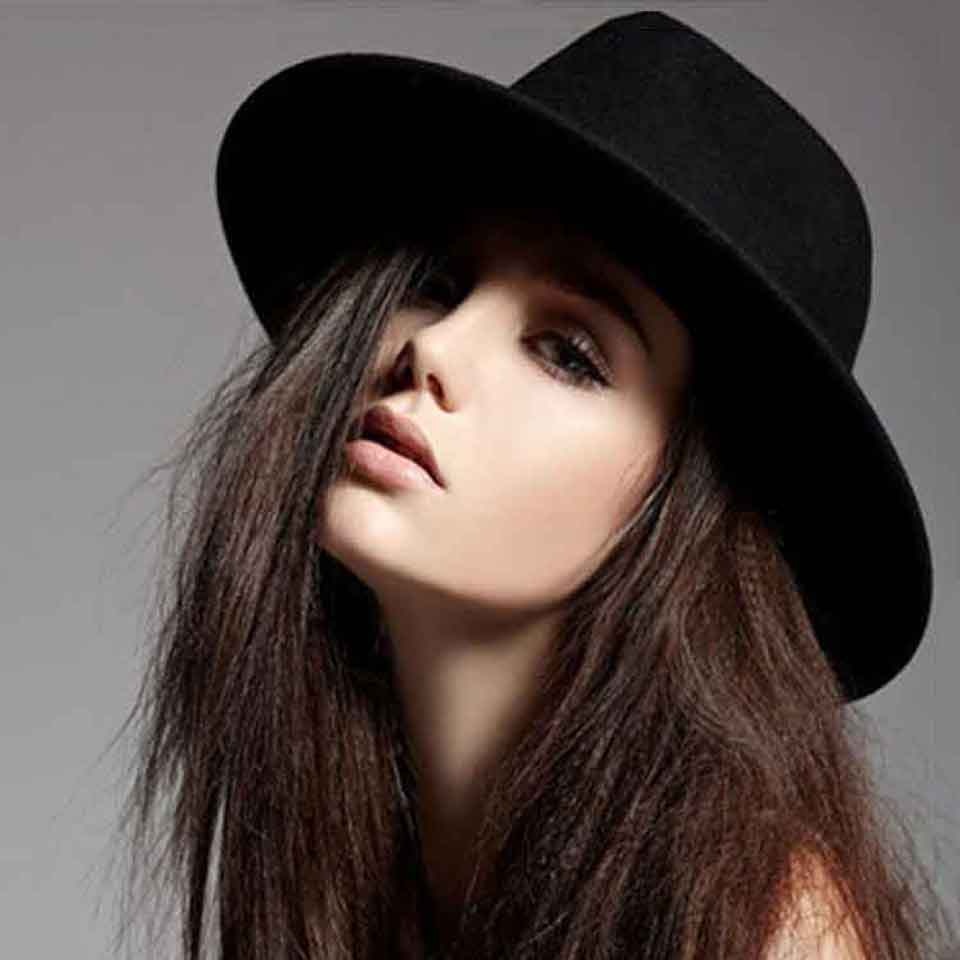 Herenhoed met brede rand, 7cm vilten hoeden, wollen fedora hoed met zwarte strik voor dames, heren, dames, winter, herfst, jazzhoed