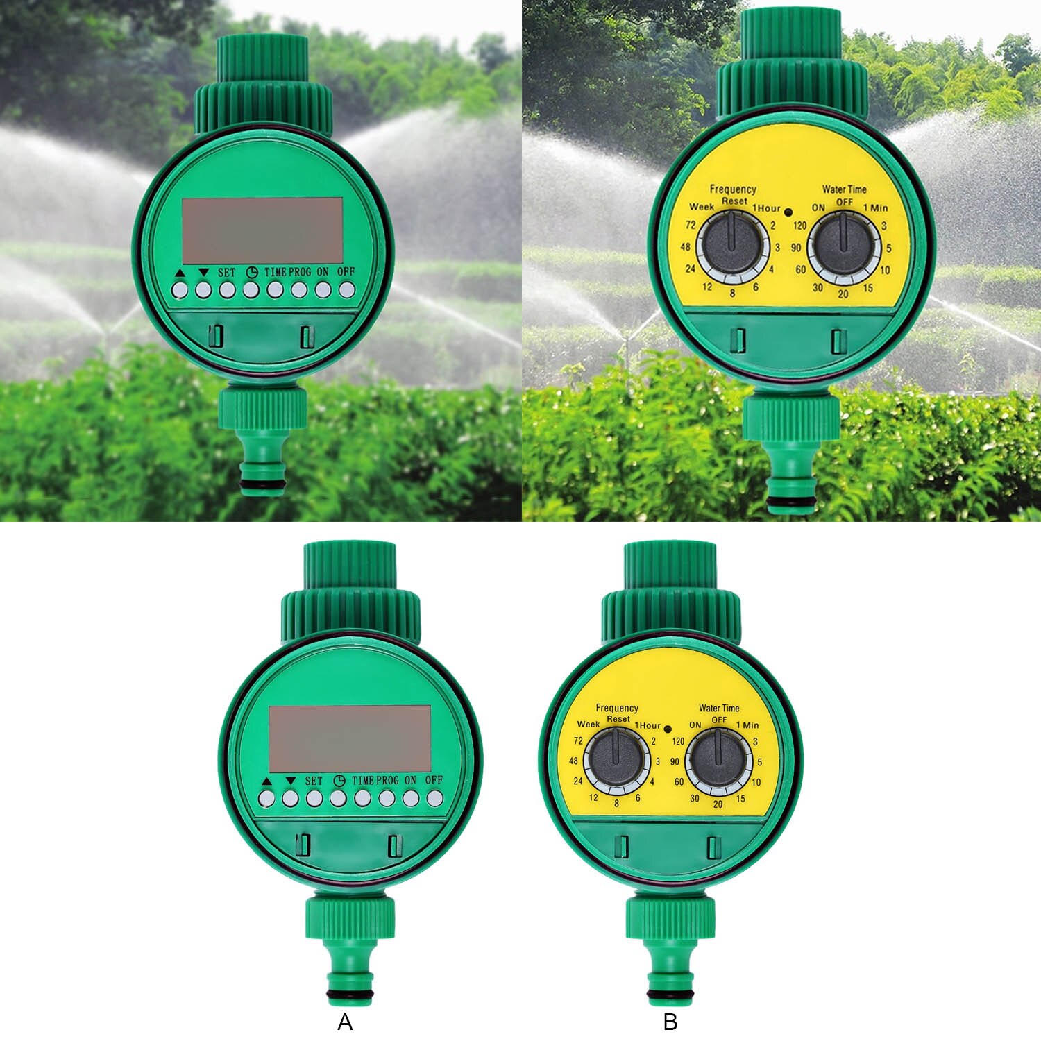 Intelligence Automatic Electronic Water Irrigation System Controller Timer for Garden Greenhouse Orchard Domestic Sector