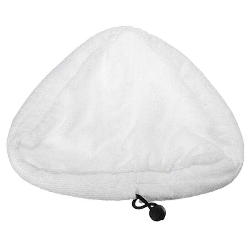10 stuks witte microvezel wasbare herbruikbare doek vervangingspad vloerreiniger voor stoomreiniger