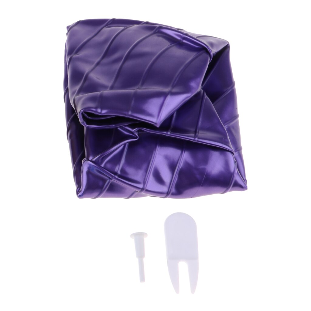 Anti-burst Yoga Ball Exercise Equipment for Workout Program at Gym, Home,Travel, Office: Purple 45cm