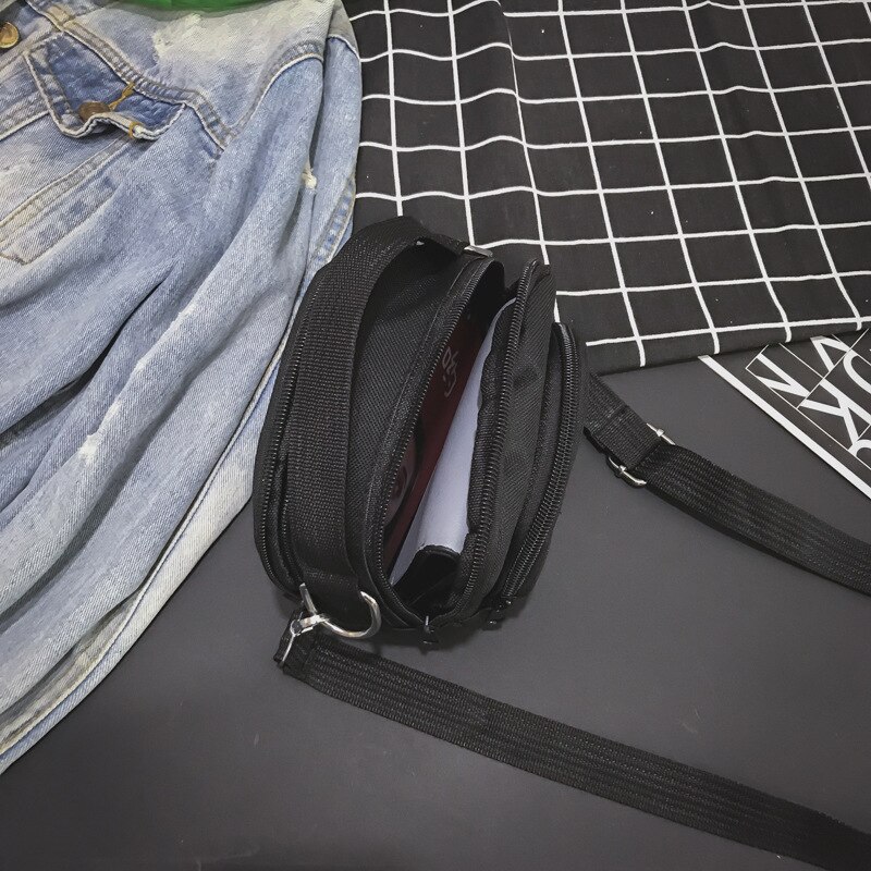 Bandolera pequeña de lona con solapa para mujer, bolso de hombro pequeño de lona para teléfono móvil,