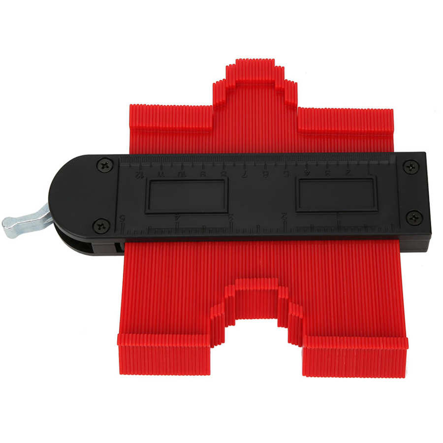 Measuring Tools 5in Contour Gauge Irregular Shape Gauge Edge Shaping Tool for Measuring Work Calibro