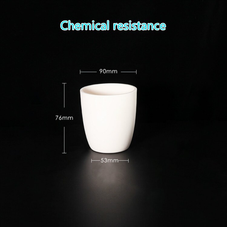 Korund degel, aluminiumoxid degel, flyktig vatten degel, båge degel . 5ml 10ml 20ml 30ml 50ml 100ml. 5 delar  / 1 paket.