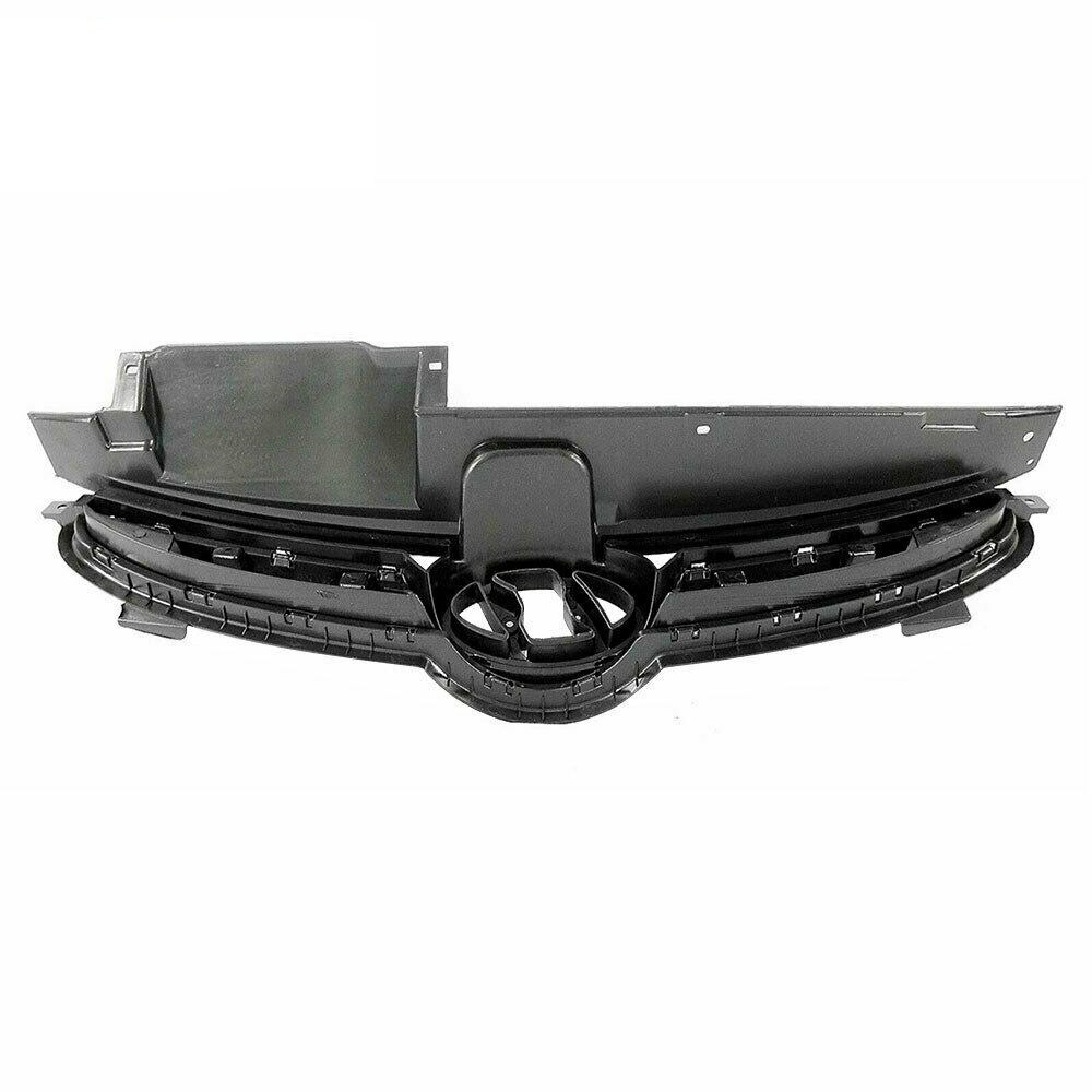 thumbnail image 2 of Front Upper Mesh Grille – Matte Black – For Hyundai Kona Hatchback 2018-2021 – JX OSPC8320MBK 2 of 6