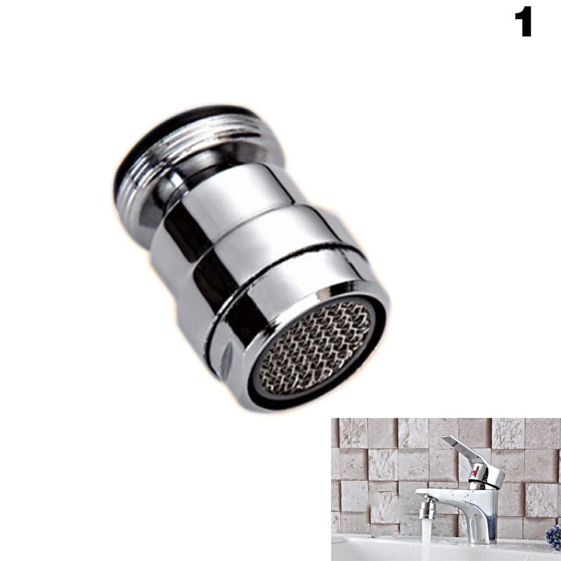 360 Degree Rotary Kitchen Bathroom Faucet Aerator Nozzle Tap Adapter Water Saving Device Bubbler Swivel Head Aerator MYDING