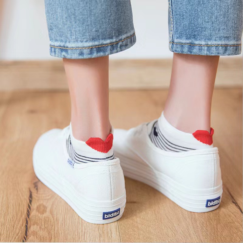 5 paar damessokken, producten met stereoscopische dierenoortjes, cartoons, vrolijke, grappige, schattige katoenen sokken