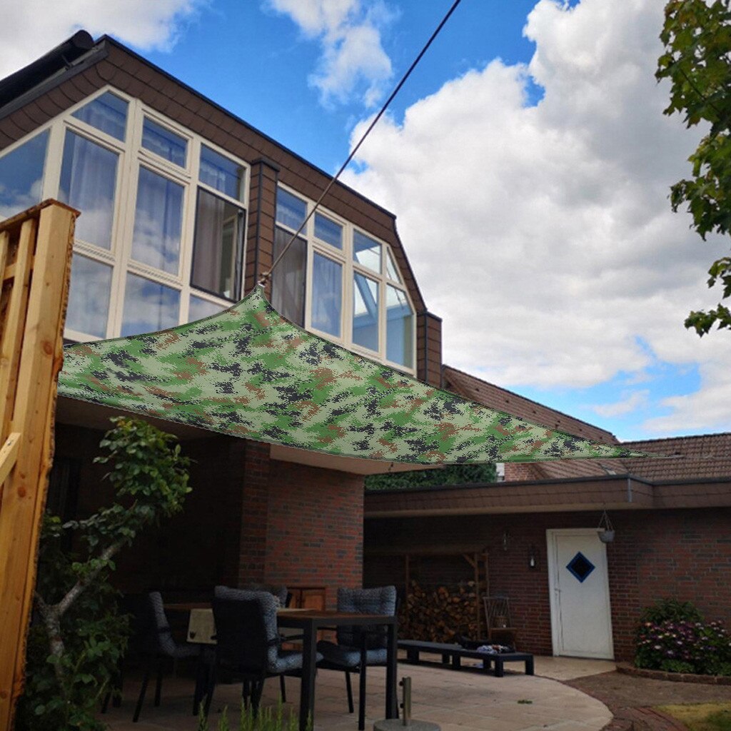 Outdoor Sun Shade Sunscreen Shade Sail Waterproof Awning For Outdoor Garden Beach Camping Patio Pool Canopy Tent Sun Shelter