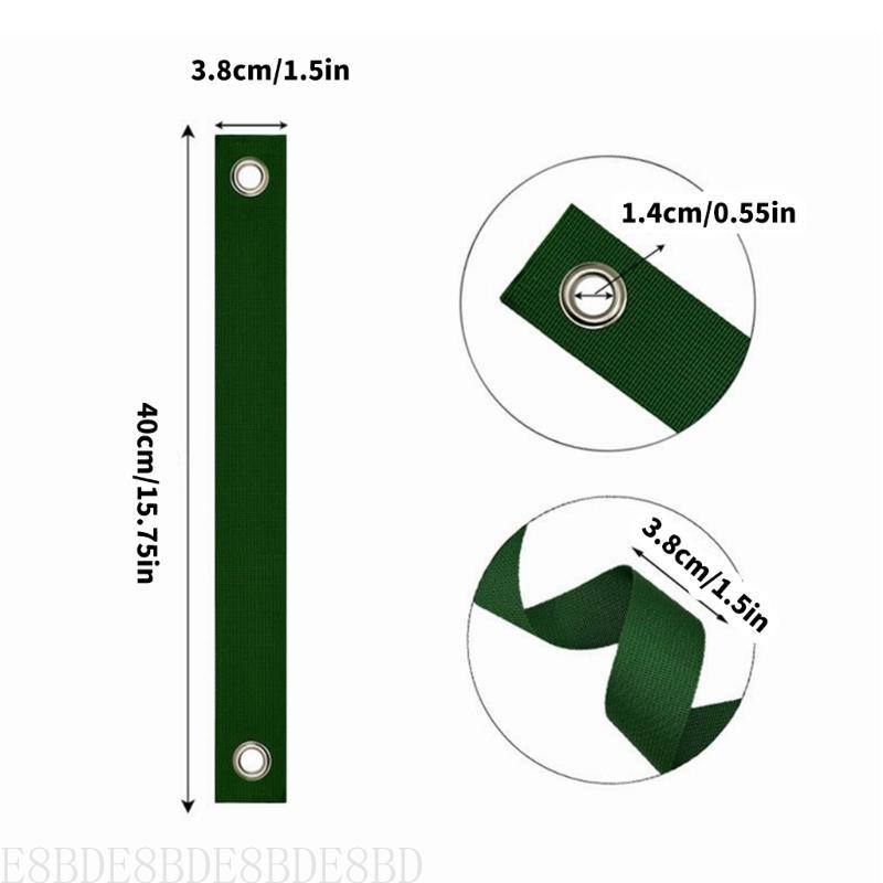 E8BD 10pcs High Strength Outdoor Stabilizing Straps For Harsh Weather Garden Ties