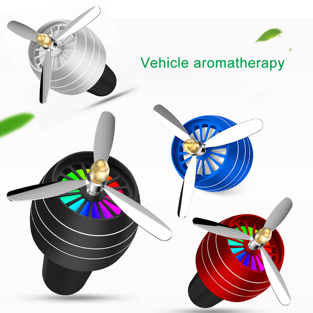 Auto Parfum Luchtverfrisser Auto Geur LED Mini Conditioning Vent Outlet Parfum Clip Verse Aromatherapie Geur