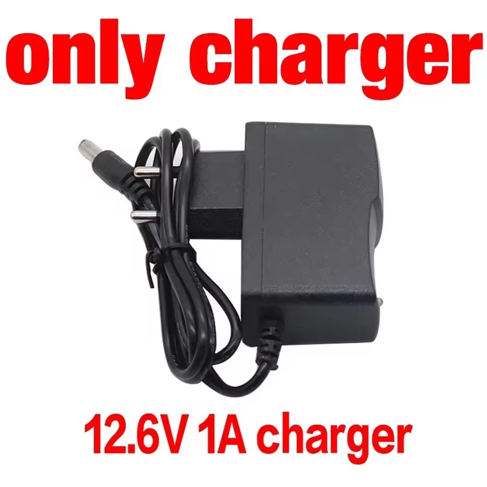 12V 50Ah 18650 Lithium Battery Pack 3S5P Rechargeable Battery with BMS 12.6v Charger for Fishing Bicycle Large Capacity Battery: green