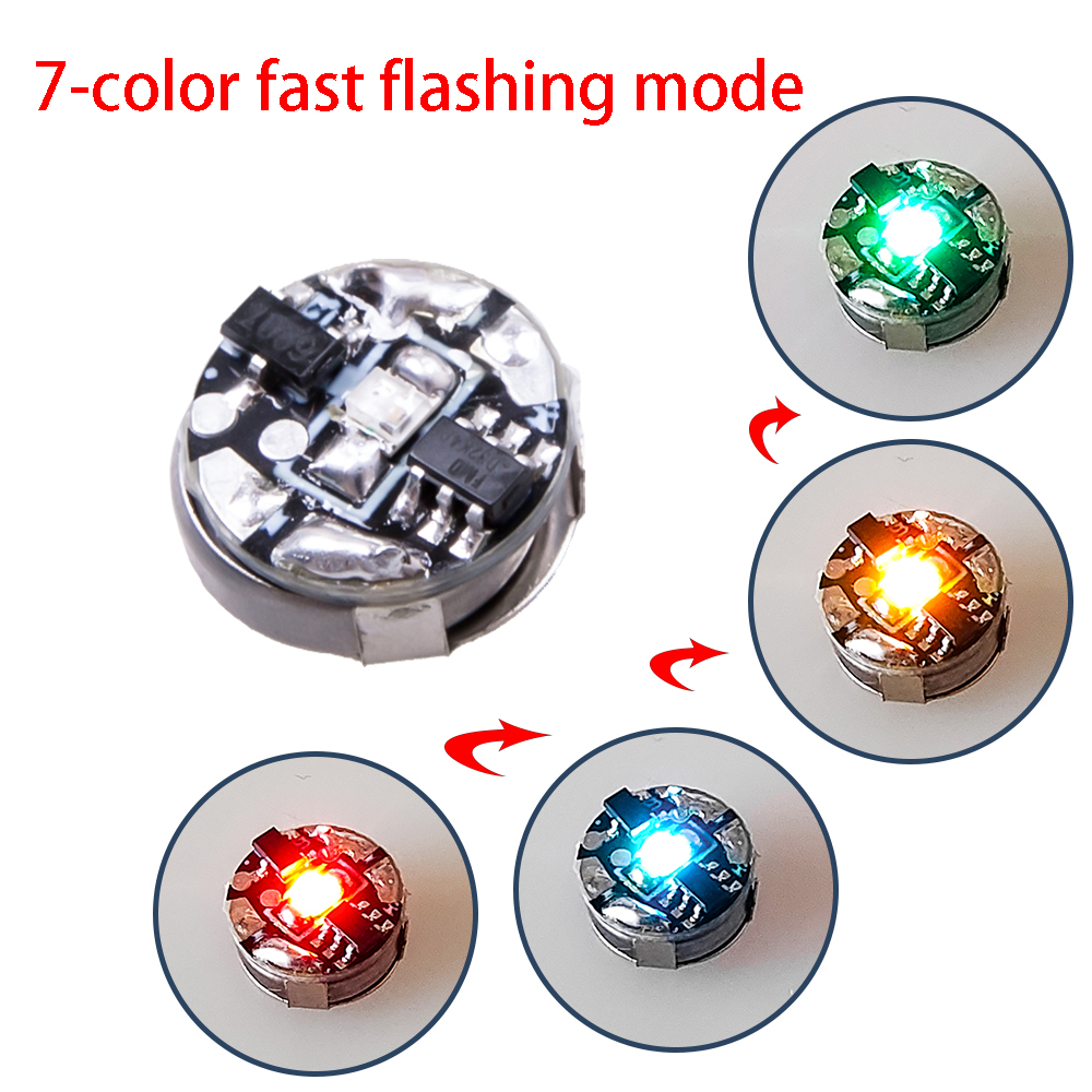 Mini lámpara de Control magnético de superbrillo, luces Led individuales, juguetes Diy, materiales de iluminación inalámbrica, accesorio Diorama, 1 Uds.: Castaño