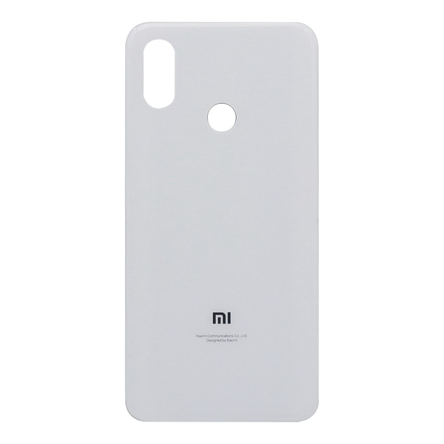 Voor Xiao mi mi 8 lite back Battery Cover Achter Glas Deur Behuizing Case Voor Xiao Mi Mi 8 se batterij Cover mi 8SE 8 lite Explorer: Mi8 White