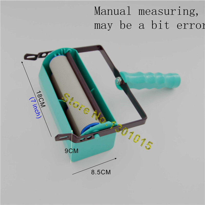 Podwójny kolor dekoracje ścienne farby maszyna robić malowania dla 7 Cal szczotka rolkowa narzędzie farba robić ścian ing farba robić ścian wałek malarski szczotka rolkowa