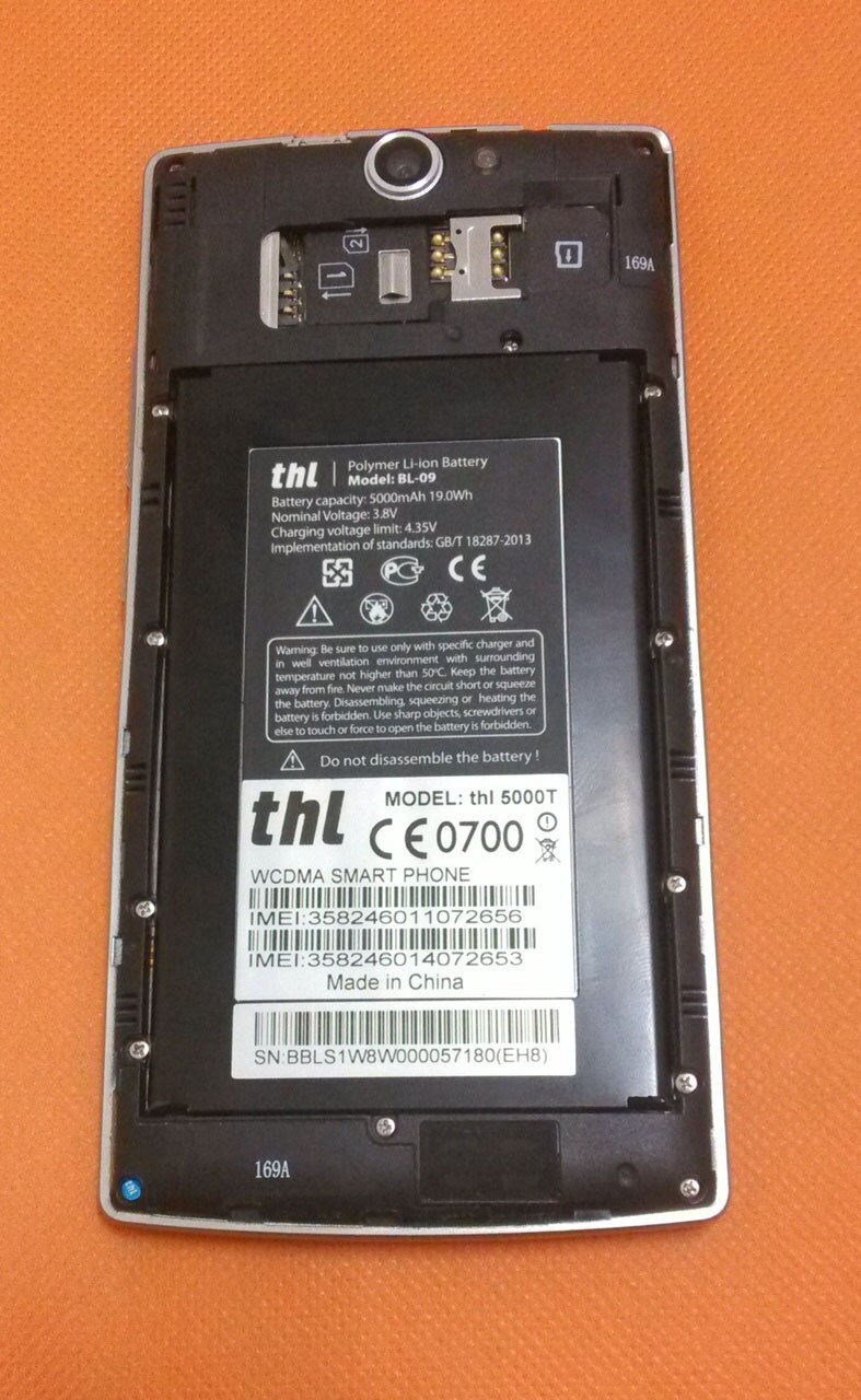 Original Front Camera 5.0MP Module For THL 5000T MTK6592M Octa Core 5.0Inch HD 1280x720