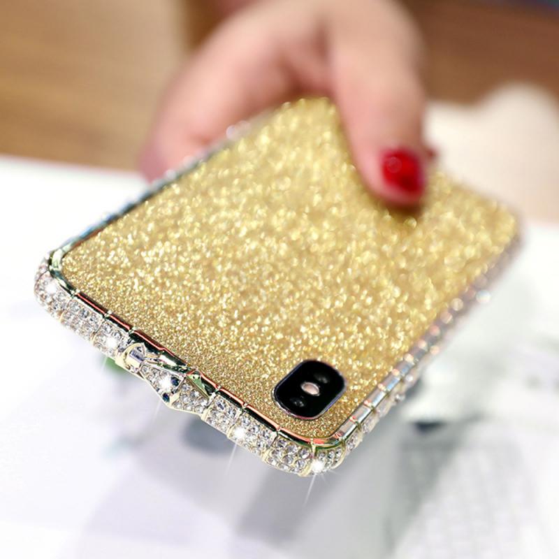 Diamond Rhinestone Shell Glitter Phone Case For iPhone 11/11 Pro/11 Pro Max Case Anti-dust Shockproof чехол на айфон: iphone 11 Pro Max / Golden