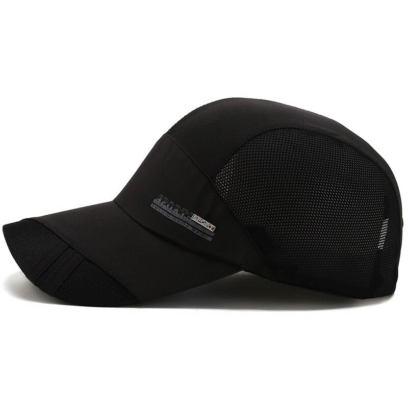 Masculino feminino esportes de secagem rápida boné de beisebol snapback sunhat malha retalhos de pesca ao ar livre correndo hip hop chapéus de beisebol casquette