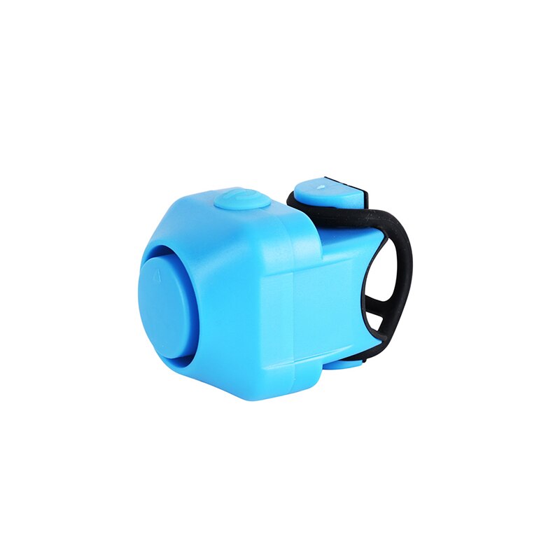 Elektrisk cykel klokke horn cykel ring klokke regntæt mtb cykel styr silica gel shell ring cykel klokke cykel tilbehør: Blå