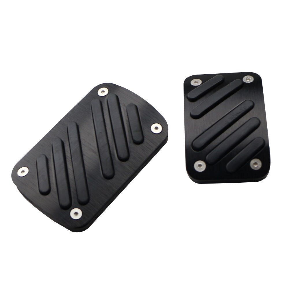 Couvercles De Pédales Pour Peugeot 408, 4008, 5008, 308S - Acier Inoxydable Antidérapant - Sans Perçage