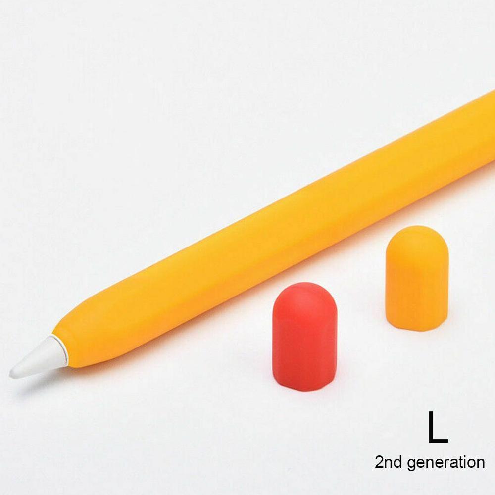 Schutzhülle Abdeckung Für Apple Bleistift 1/2 iPad 11 Weiche Haut Abdeckung Pro Bleistift Beutel Silikon Weichen Hülse Bunte Halter m7V0: Armee Grün