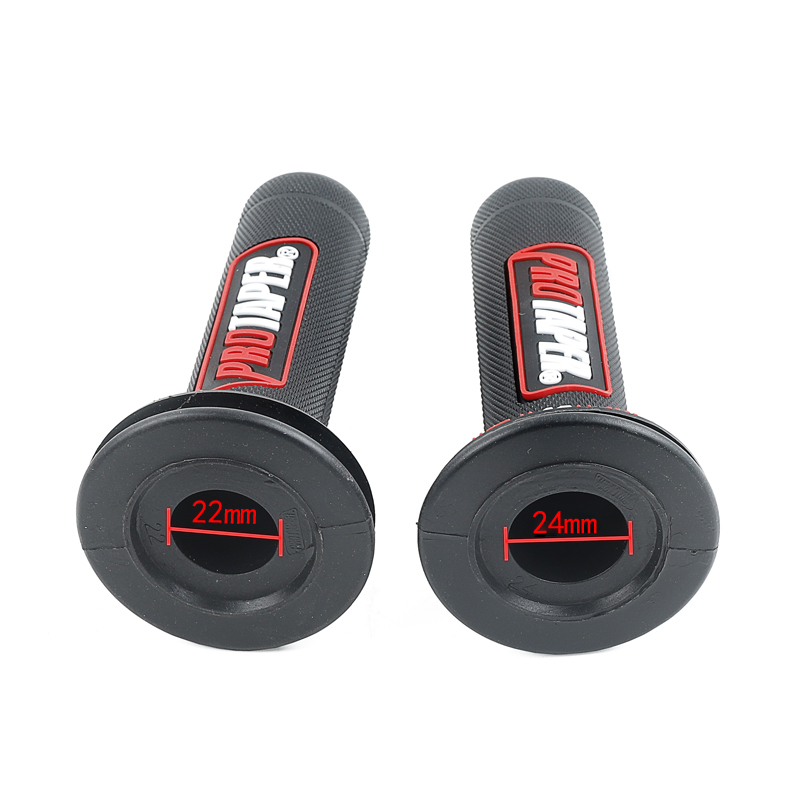Maniglia in gomma da 50 cc, 70 cc, 110 cc, 125 cc, moto universale da 7/8 "e 1-1/8", maniglia fuoristrada per moto