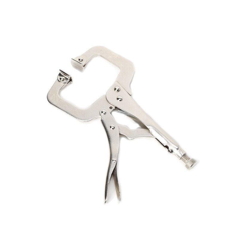 6"/9"/11" C Clamp Vise Grip Welding Locking Quick Pliers Round Wood Locator Clips