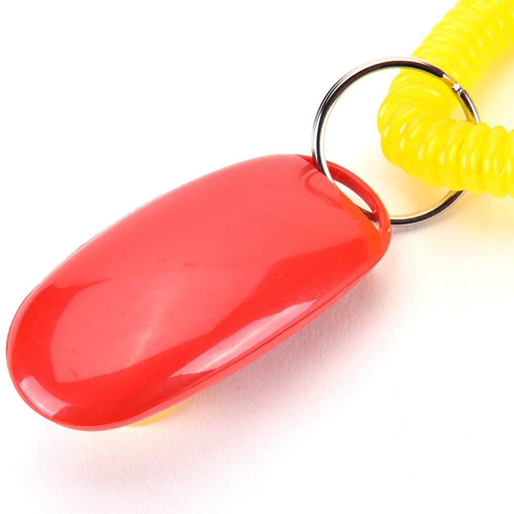 1pc Training Clicker 10 Colours Ultrasonic Dog Pet Bird Whistle Click Clicker Training Trainer Aid Guide