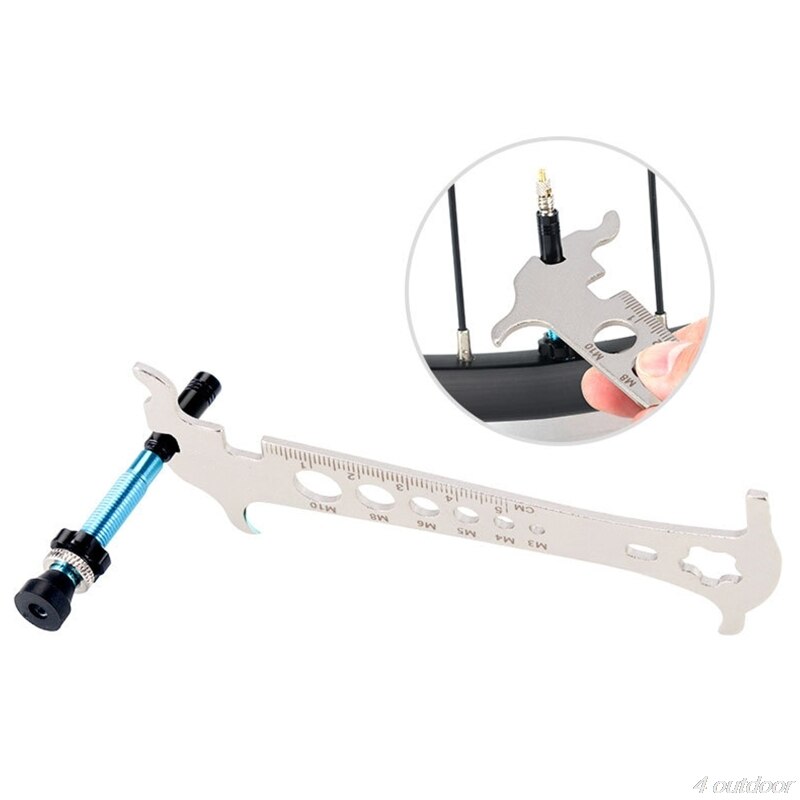 Bicycle Chain Checker Portable Chain Wear Indicator Bike Chain Gauge Tool Wear Gauge Calipers D02 20