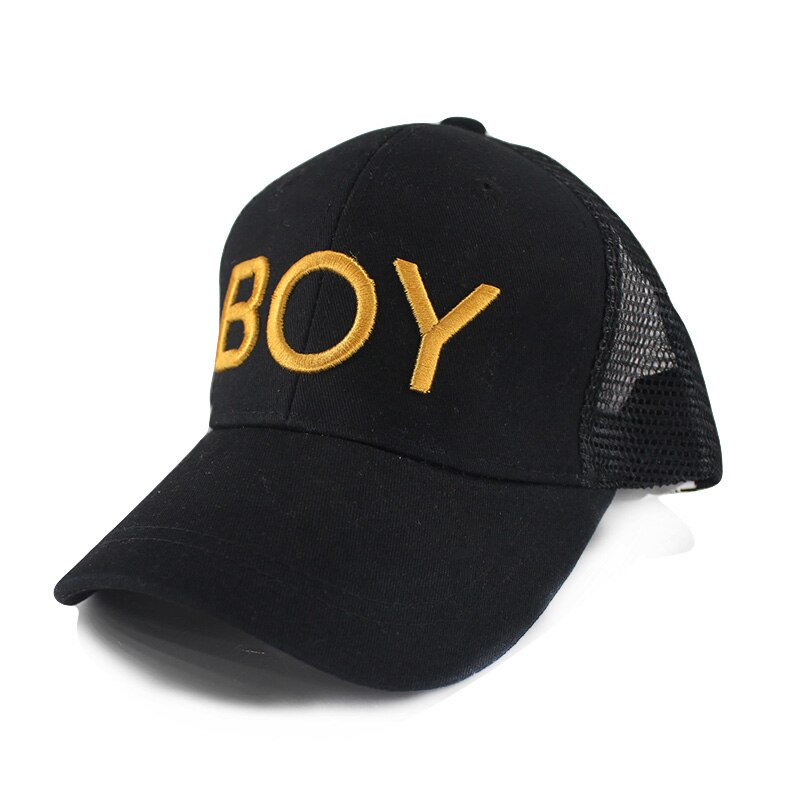 Child Summer Ventilation Boys Baseball Cap For Kids Colorful Cool Children Letter Hat Caps Adjustable Girl Hats