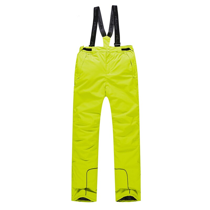 Detector Winter Girls Ski Pants Windproof Overall Pants Tracksuits for Children Waterproof Warm Kids Boys Snow Ski Trousers: Yellow / XXL