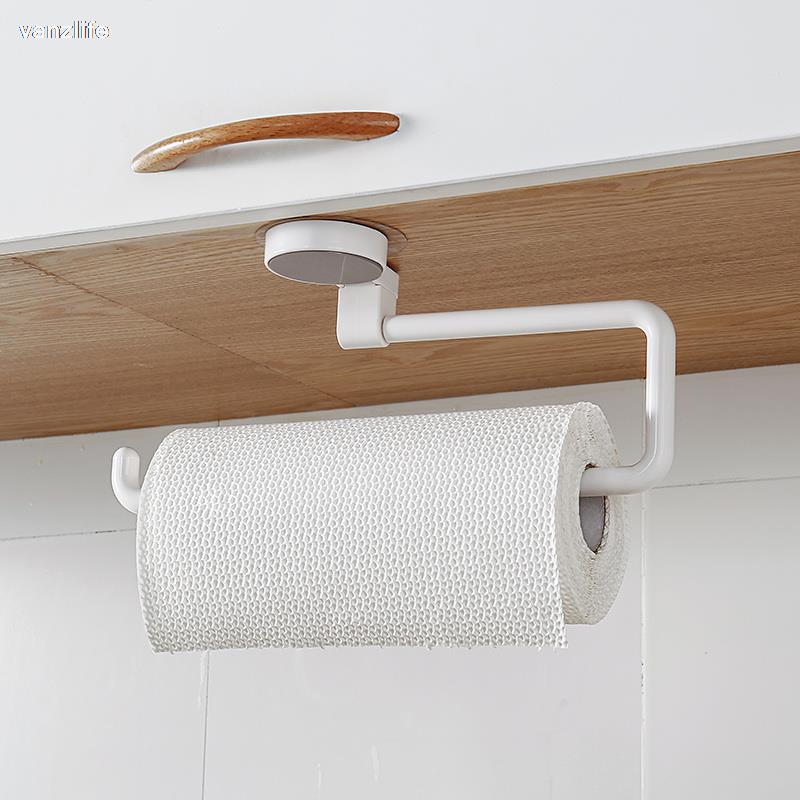 vanzlife drilling paper holder towel shelf paper w... Grandado
