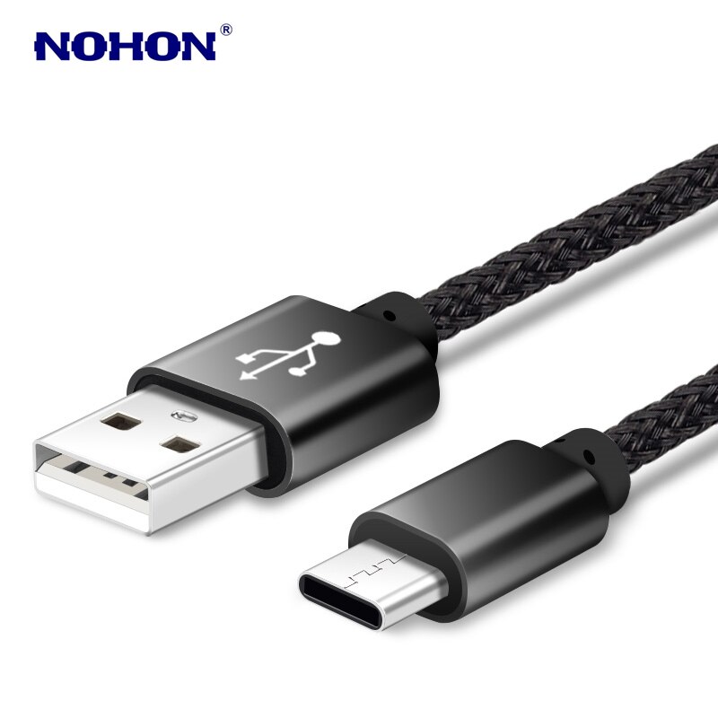 3m gevlochten type-c usb-datakabels voor huawei  p10 mate 10 mate 20 honor 20 10 9 8 samsung  s8 s9 plus oneplus android-kabels