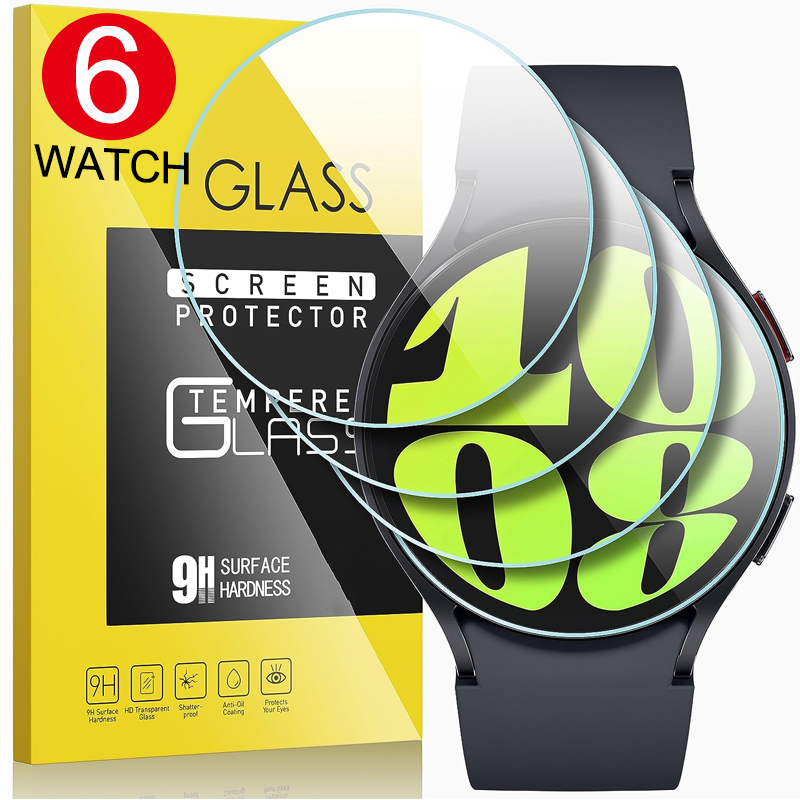 Vidrio para Samsung Galaxy Watch 6/Watch6 Classic 40mm 44mm 43mm 47mm HD Protector de pantalla transparente reloj 6 vidrio templado 1-5 piezas