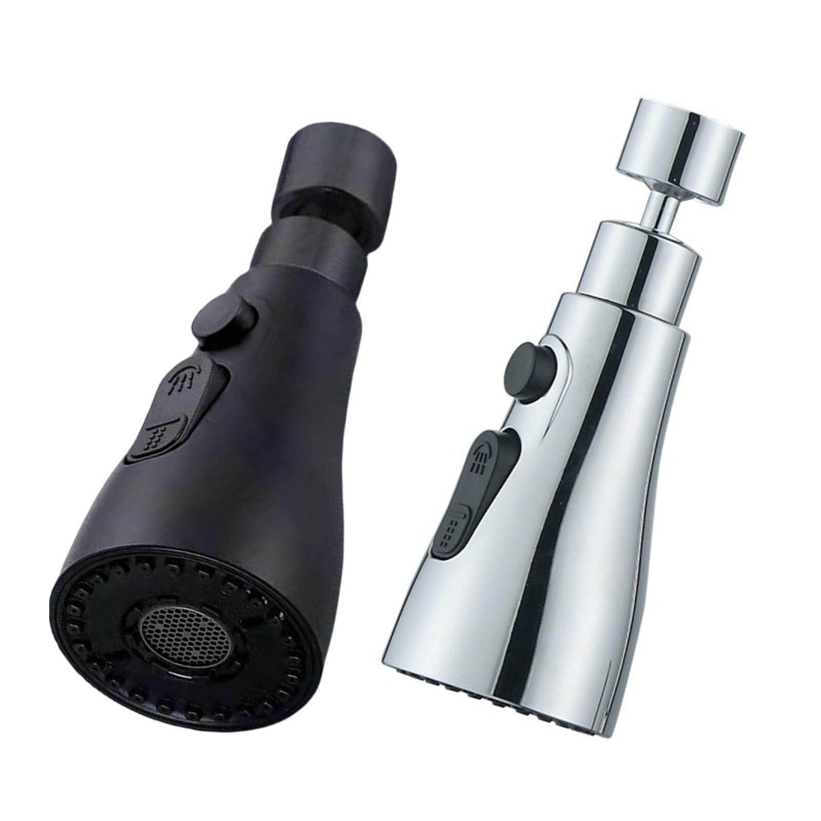 Universal Faucet Aerator Replacement 3 Modes Adjustable Faucet Extender for Kitchen