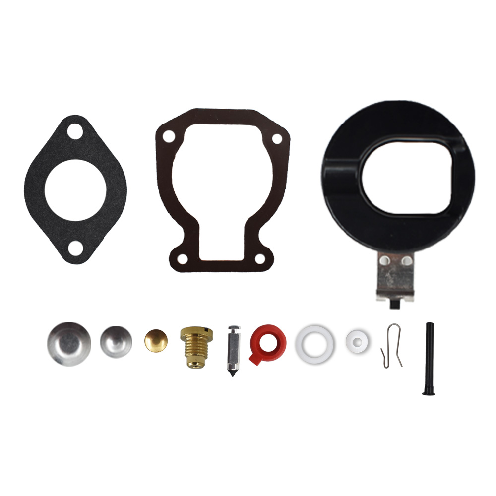 Carburetor Carb Kit w/ Float For Johnson Evinrude 9.9 HP 15 HP 1974-1988 398453