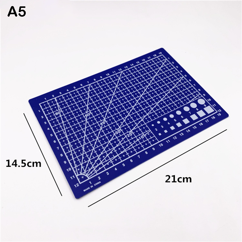 A3 A4 A5 PVC Cutting Mat Workbench Patchwork Cut Pad Sewing Manual DIY Knife Engraving Cutting Board Single Side Underlay: F