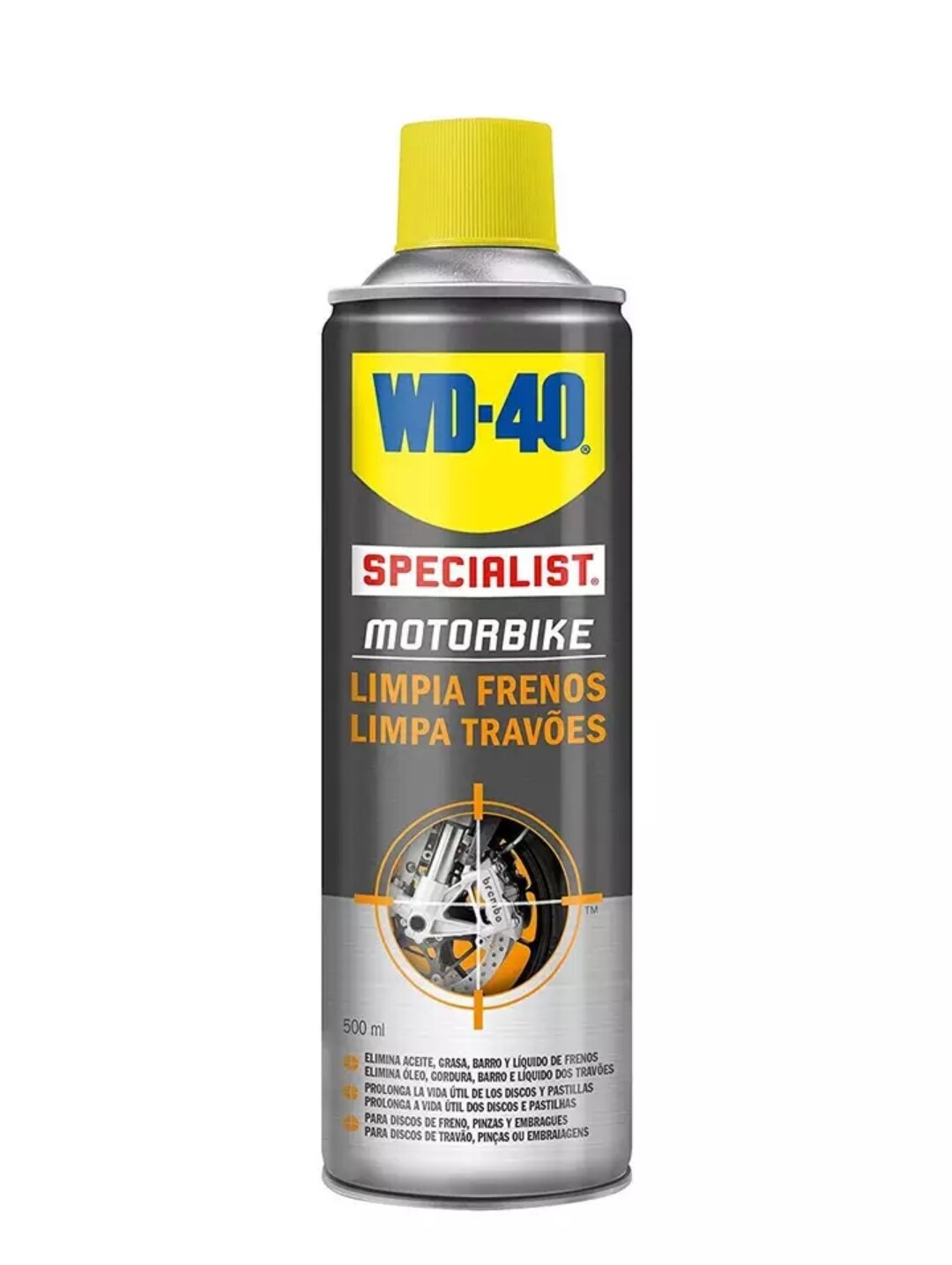 WD-40 reiniger Systeme bremse und kupplung staub schmutz. .. 500ML