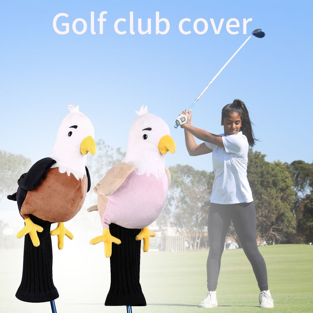 Accessoires pratiques mignon Fairway Golf tête couverture Nylon Club pilote Durable Sports de plein air formation universel drôle Animal