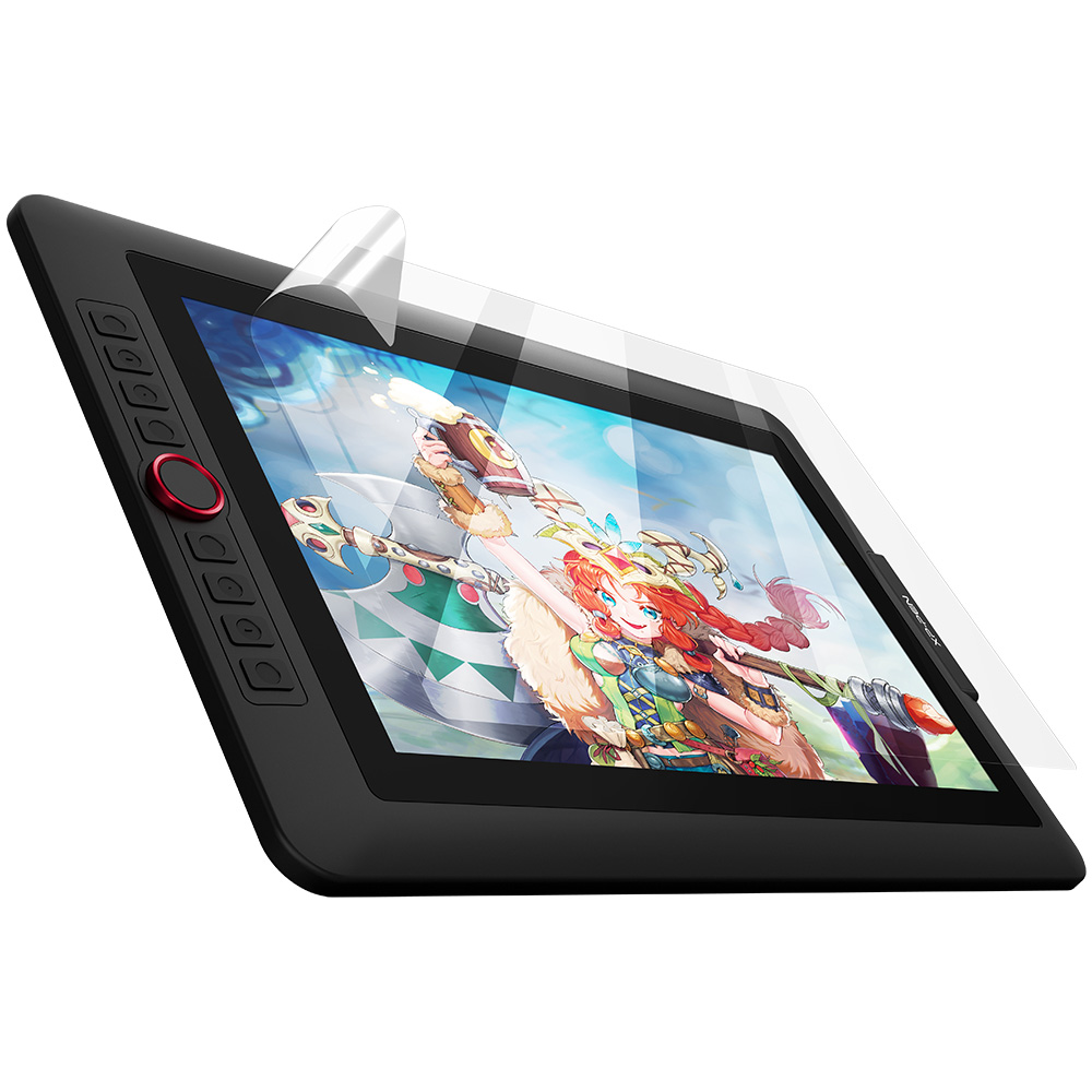 XP-Pen 15.6 inch Protective Film for Artist 15.6 Pro / Innovator 16 Graphic Display Drawing Monitor(2 pieces in 1 package): WHITE