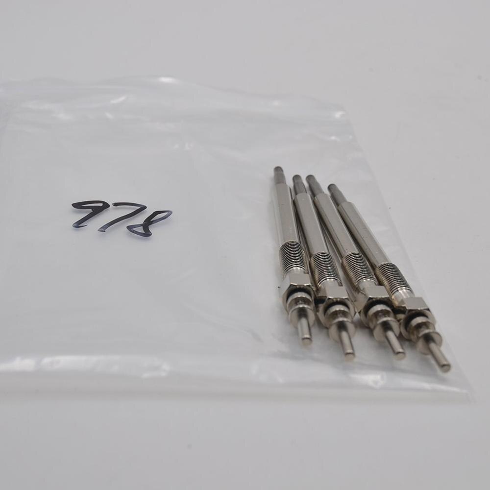 4x Diesel Heater Glow Plugs 1.7 CDTI Dual Core Glowing for Vehicle Car Replacement Accessories Fixment Glow Plugs