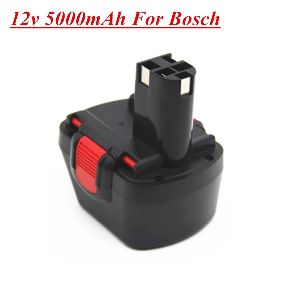 12v 2000mah 3000mah 5000mah Battery for Bosch 12V Drill GSR 12 VE-2 GSB 12 VE-2 PSB 12 VE-2 BAT043 BAT045 BTA120 26073 35430: 1pcs 5000mah