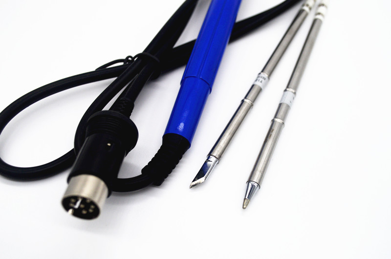 NOVFIX 2pcs T12 Tips with 9501 Handle For Hakko FX951 950 Soldering Station Electric Welding tools soldering: FX 9501 K B2Z