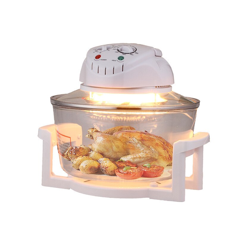 1pc 1300W Halogen Oven 12L Turbo Oven 220V Conventional Infrared Super Wave Oven Electric Fryer: Default Title