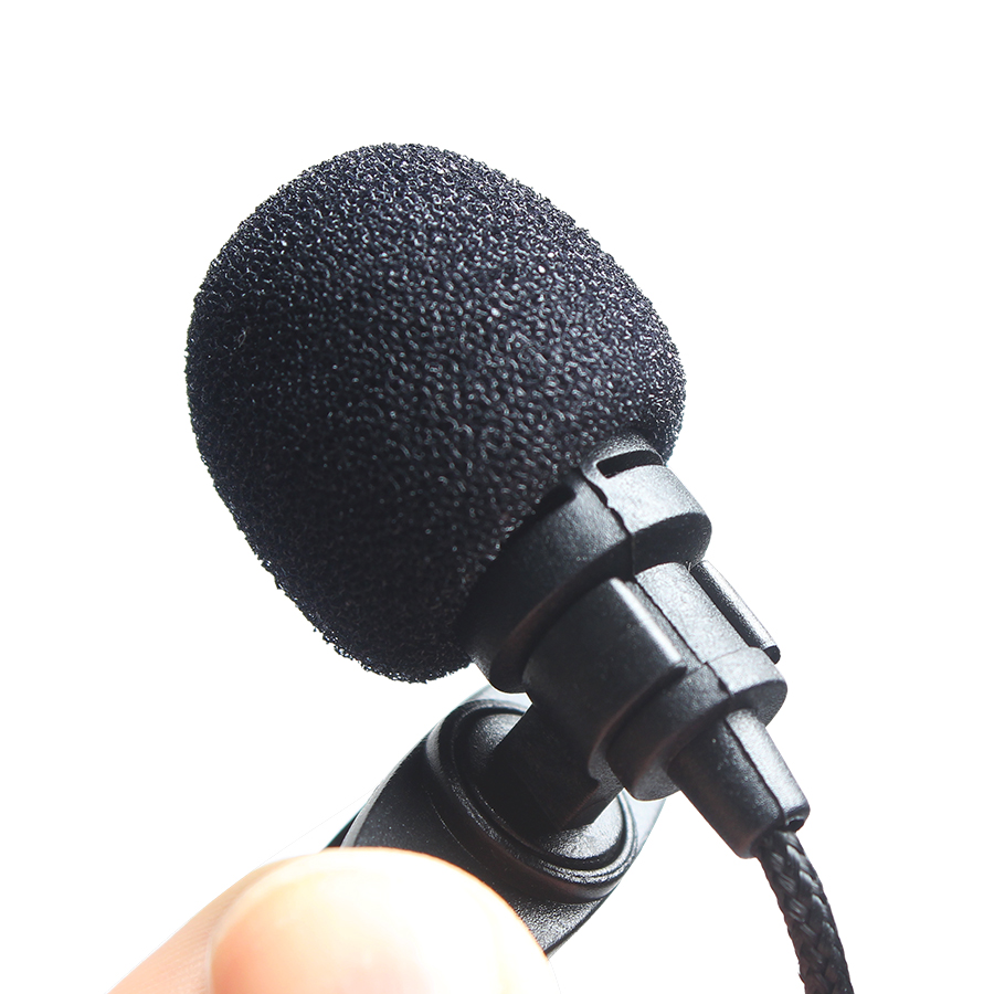 3.5mm Jack Lavalier Microfoon Mini Draagbare Microfoon Universial Clip-On voor Lezing Onderwijs Conferentie Gids Studio Mic