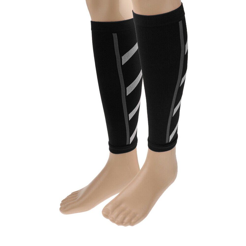 Kompression tynde kalveskind sportsstrømper kompressionssok natløb nylon leggings basketball sokker